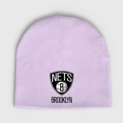 Женская шапка демисезонная Nets Brooklyn