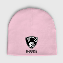 Женская шапка демисезонная Nets Brooklyn