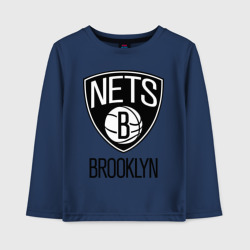 Детский лонгслив хлопок Nets Brooklyn