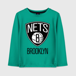 Детский лонгслив хлопок Nets Brooklyn