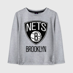 Детский лонгслив хлопок Nets Brooklyn