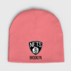 Мужская шапка демисезонная Nets Brooklyn
