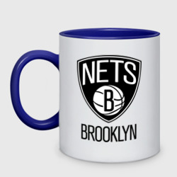 Кружка двухцветная Nets Brooklyn