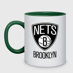 Кружка двухцветная Nets Brooklyn