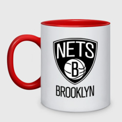 Кружка двухцветная Nets Brooklyn