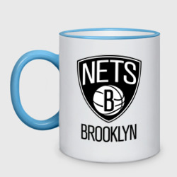 Кружка двухцветная Nets Brooklyn