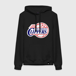 Женская толстовка хлопок LA Clippers