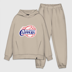 Мужской костюм oversize хлопок LA Clippers