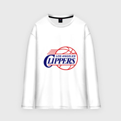 Женский лонгслив oversize хлопок LA Clippers