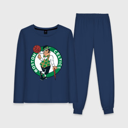 Женская пижама с лонгсливом хлопок Boston