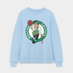 Мужской свитшот oversize без начеса хлопок Boston