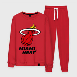 Мужской костюм хлопок Miami Heat-logo