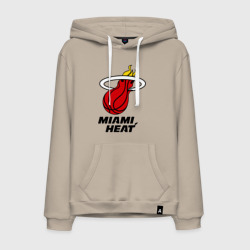 Мужская толстовка хлопок Miami Heat-logo