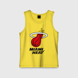 Детская майка хлопок Miami Heat-logo