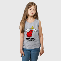 Детская майка хлопок Miami Heat-logo - фото 2