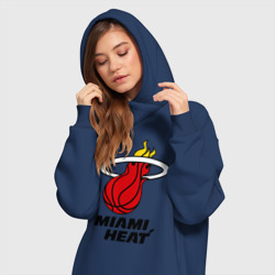Платье-худи хлопок Miami Heat-logo - фото 2