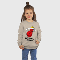 Детский свитшот хлопок Miami Heat-logo - фото 2