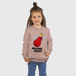 Детский свитшот хлопок Miami Heat-logo - фото 2