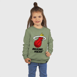 Детский свитшот хлопок Miami Heat-logo - фото 2