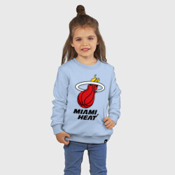 Детский свитшот хлопок Miami Heat-logo - фото 2