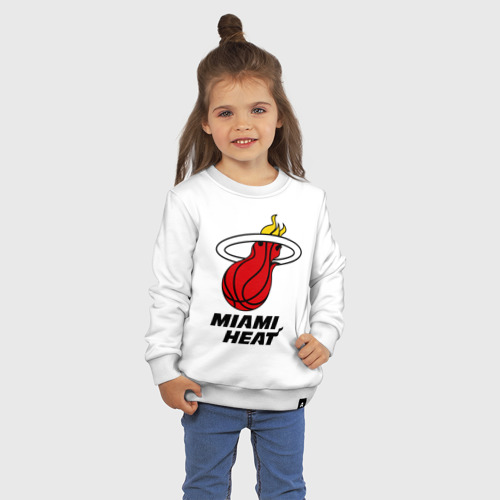 Детский свитшот хлопок Miami Heat-logo - фото 3