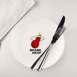 Тарелка Miami Heat-logo