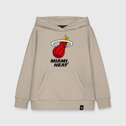 Детская толстовка хлопок Miami Heat-logo