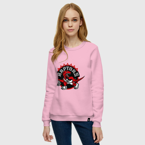 Женский свитшот хлопок Toronto, цвет светло-розовый - фото 3