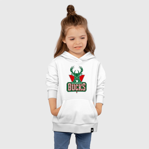 Детская толстовка хлопок Milwaukee Bucks - logo - фото 4