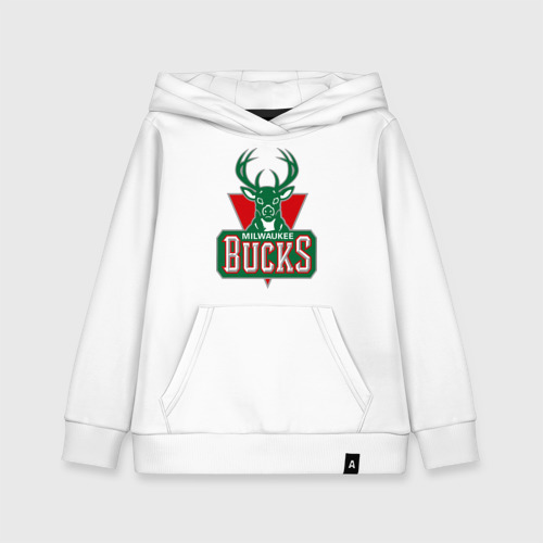 Детская толстовка хлопок Milwaukee Bucks - logo