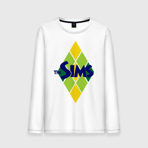 Мужской лонгслив хлопок The Sims rhombus