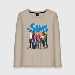 Женский лонгслив хлопок The Sims Heroes