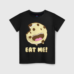 Детская футболка хлопок Eat me! I'm Cake!