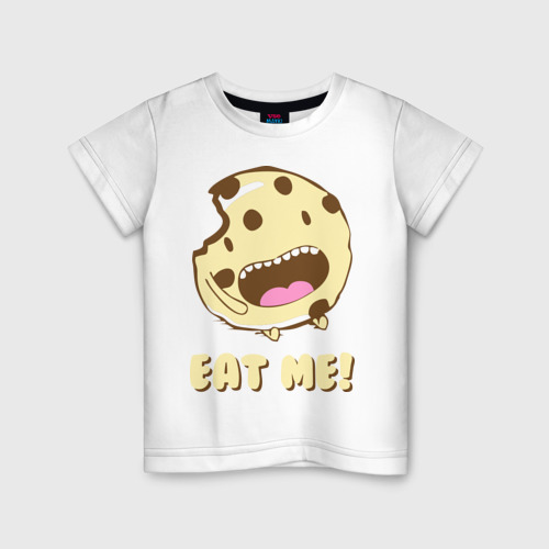 Детская Футболка Eat me! I'm Cake! (хлопок)