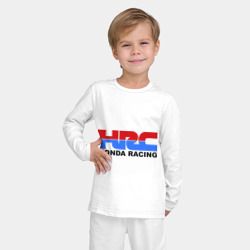 Детская пижама с лонгсливом хлопок HRC Honda Racing - фото 2