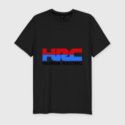 Мужская футболка хлопок Slim HRC Honda Racing