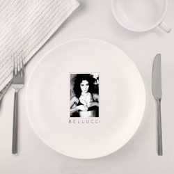 Набор: тарелка + кружка Monica Bellucci black - фото 2