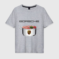 Мужская футболка хлопок Oversize Borsche