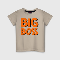 Детская футболка хлопок Big Boss