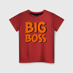 Детская футболка хлопок Big Boss