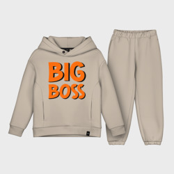 Детский костюм хлопок Oversize Big Boss