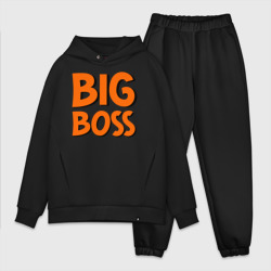 Мужской костюм oversize хлопок Big Boss