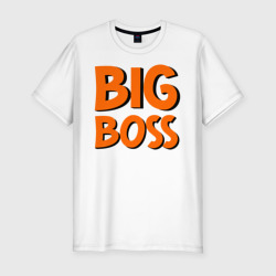 Мужская футболка хлопок Slim Big Boss