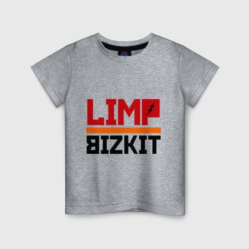 Детская футболка хлопок с принтом Limp Bizkit (2), вид спереди #2