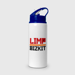 Бутылка для воды с трубочкой Limp Bizkit 2