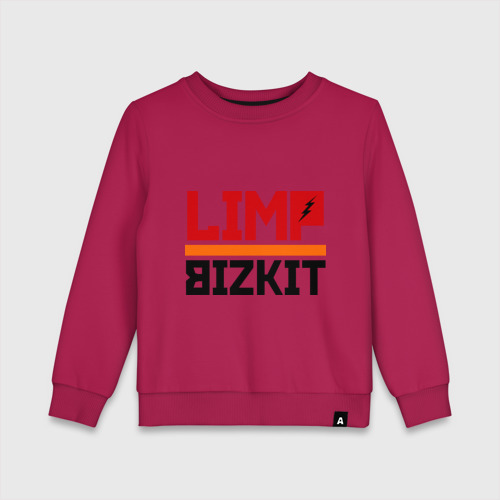 Детский свитшот хлопок Limp Bizkit 2, цвет маджента
