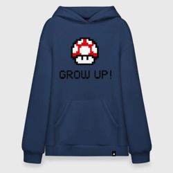 Худи SuperOversize хлопок Grow up!