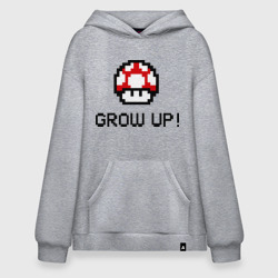 Худи SuperOversize хлопок Grow up!