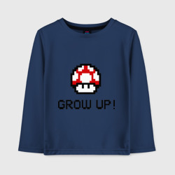 Детский лонгслив хлопок Grow up!