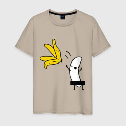 Мужская футболка хлопок Банан стриптизер